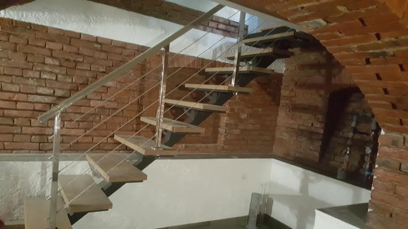 Schody wewnętrzne — realizacja Factory Welding